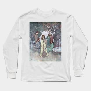 The Fairy of the Garden by Edmund Dulac Poster Long Sleeve T-Shirt